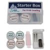 K-kit starter box with glues, stirring sticks, needles and channel opener